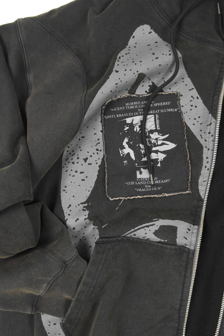 POST WORK ZIP THRU HOODED SWEAT