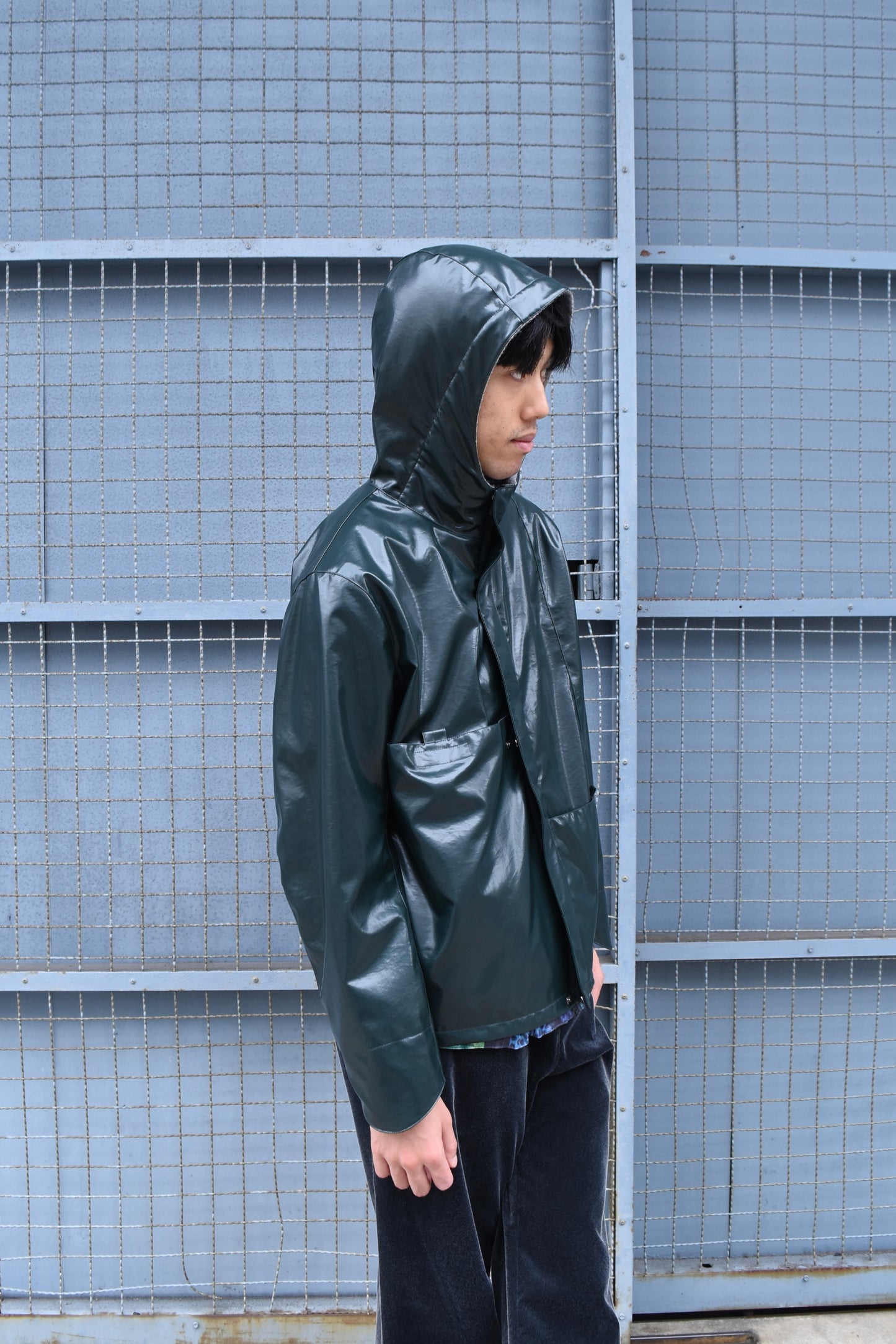 TAB HOODED JACKET