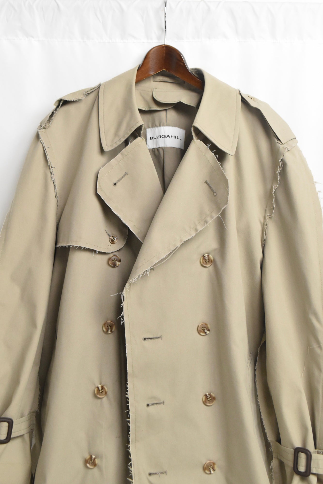 REVERSED TRENCH COATS