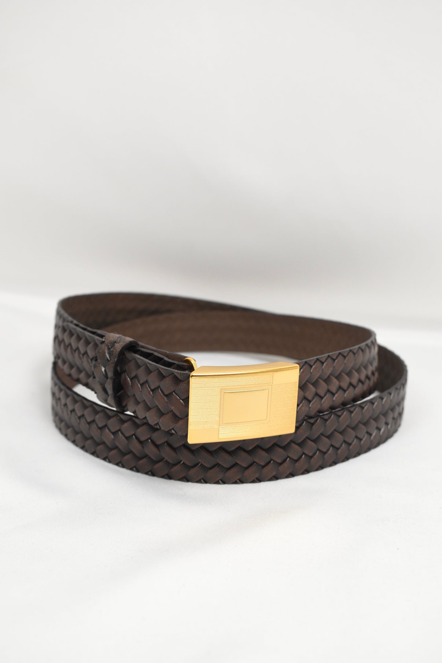 LOT.021 BASKETWEAVE PATTERN BELT