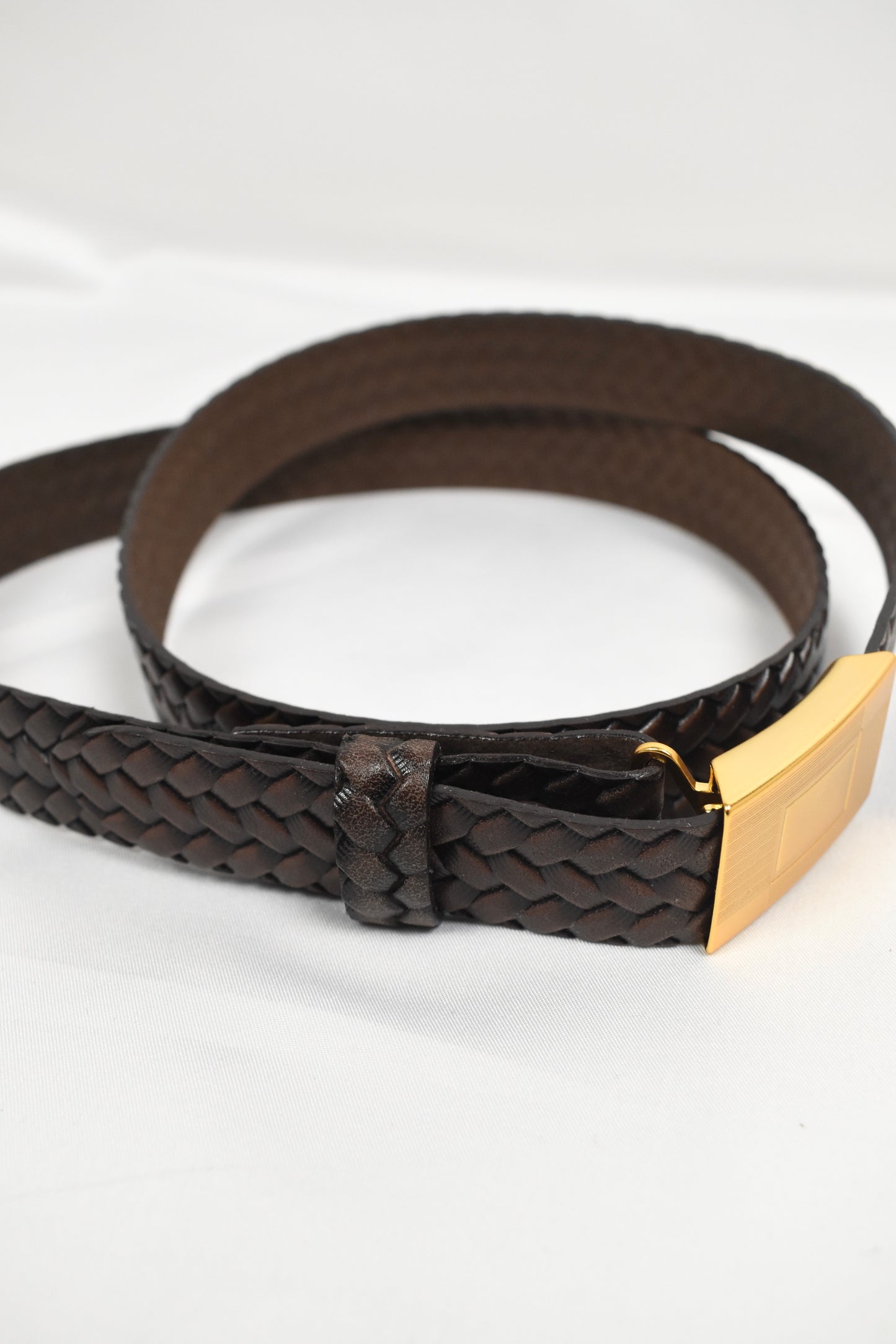 LOT.021 BASKETWEAVE PATTERN BELT