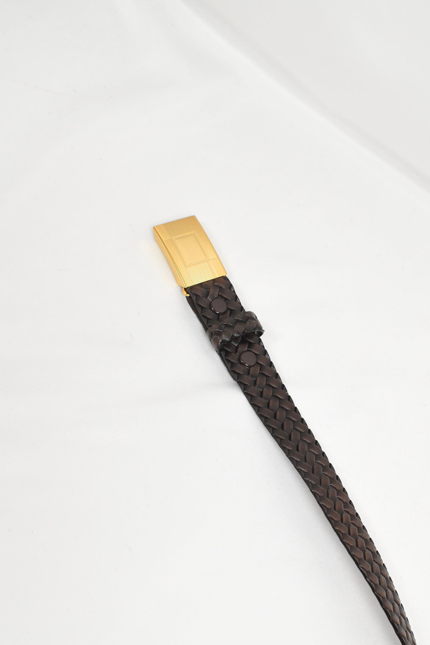 LOT.021 BASKETWEAVE PATTERN BELT