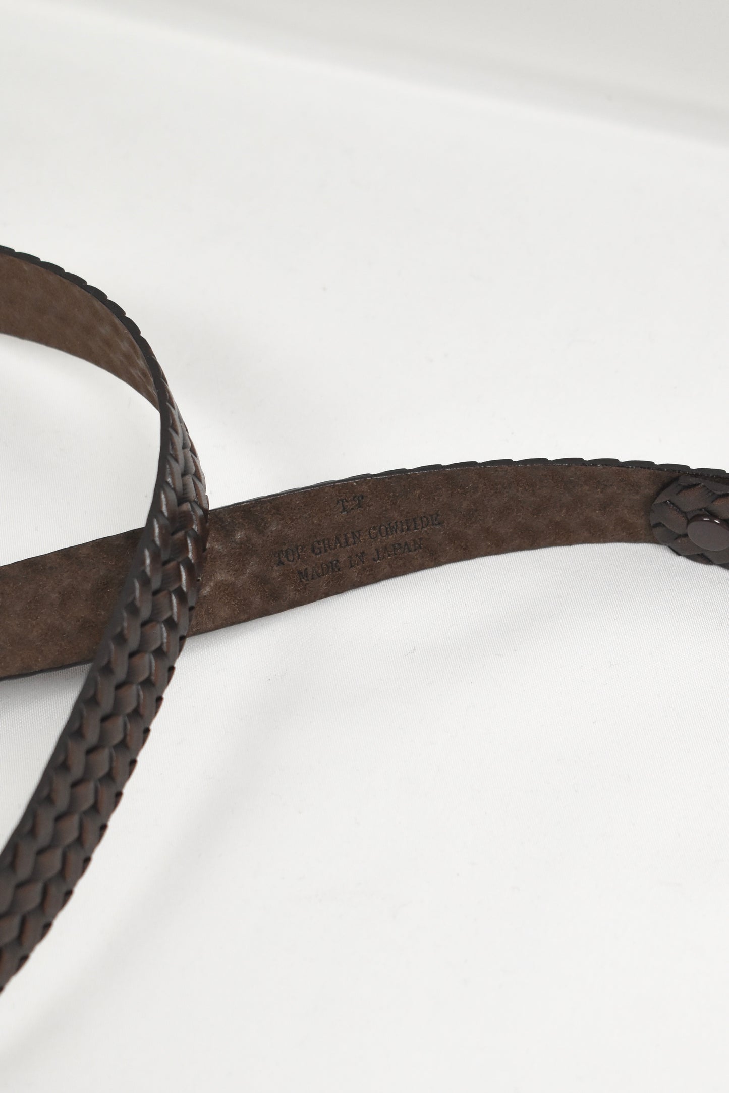 LOT.021 BASKETWEAVE PATTERN BELT