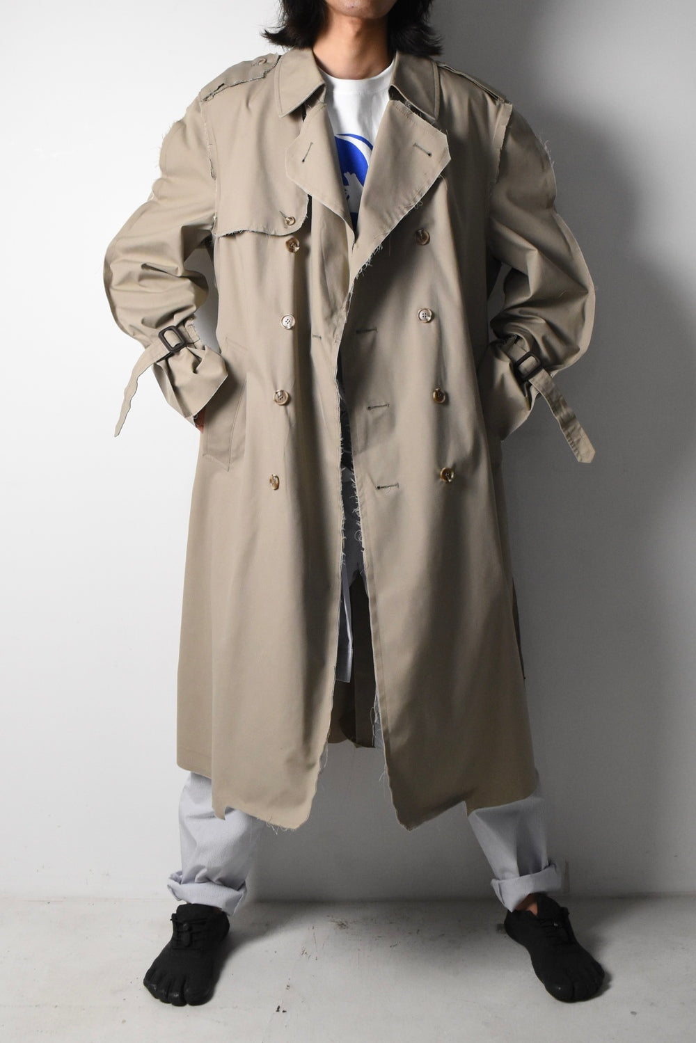 REVERSED TRENCH COATS