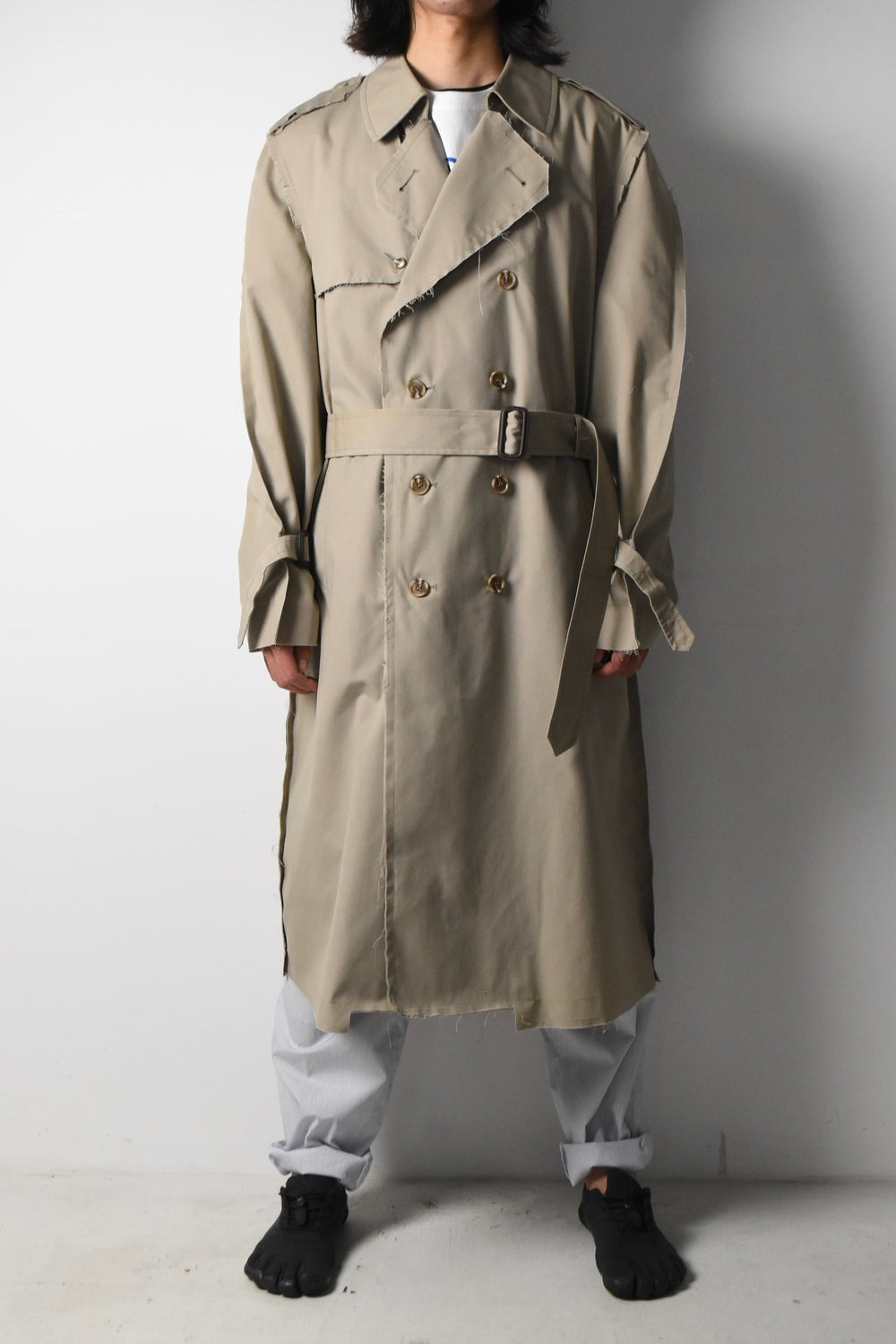 REVERSED TRENCH COATS