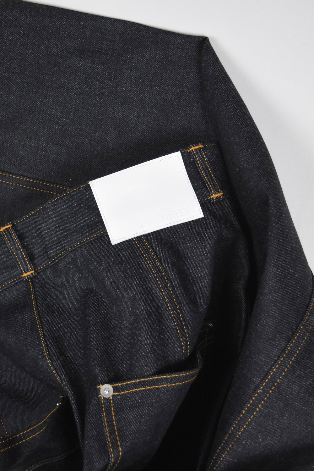 WELT TROUSER RAW DENIM