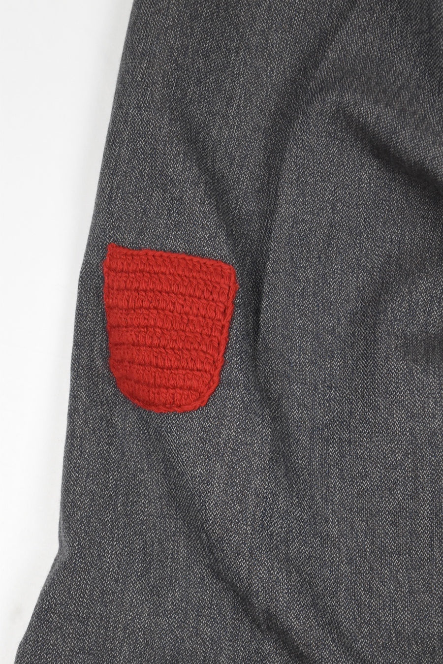 GREY SMALL POCKET CASUAL PANTS