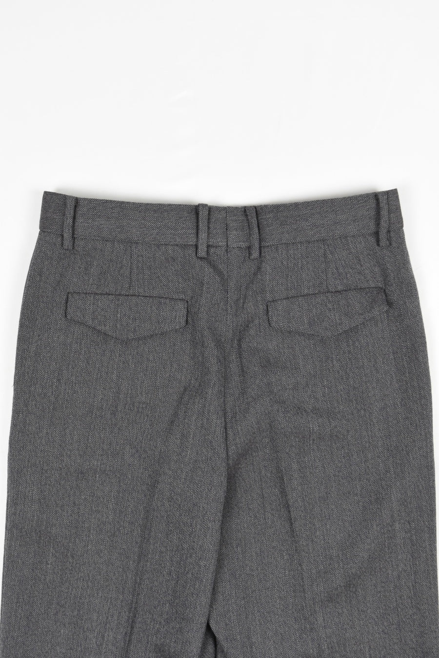 GREY SMALL POCKET CASUAL PANTS