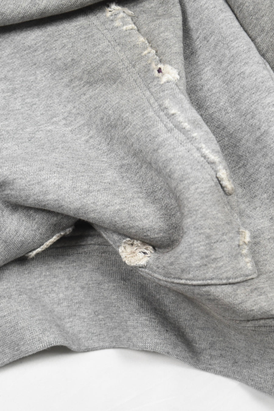 DISTRESSED HOODIE
