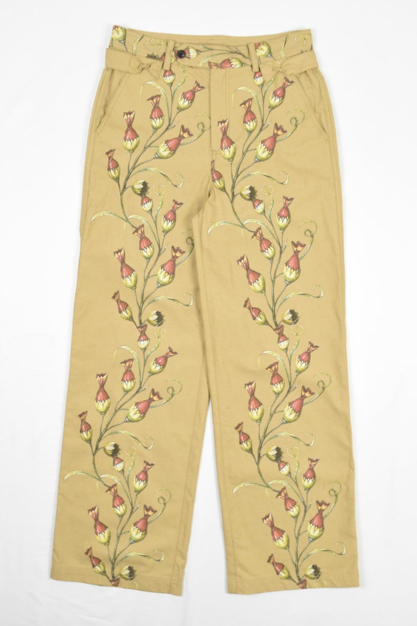 VINTAGE PRINT PANTS