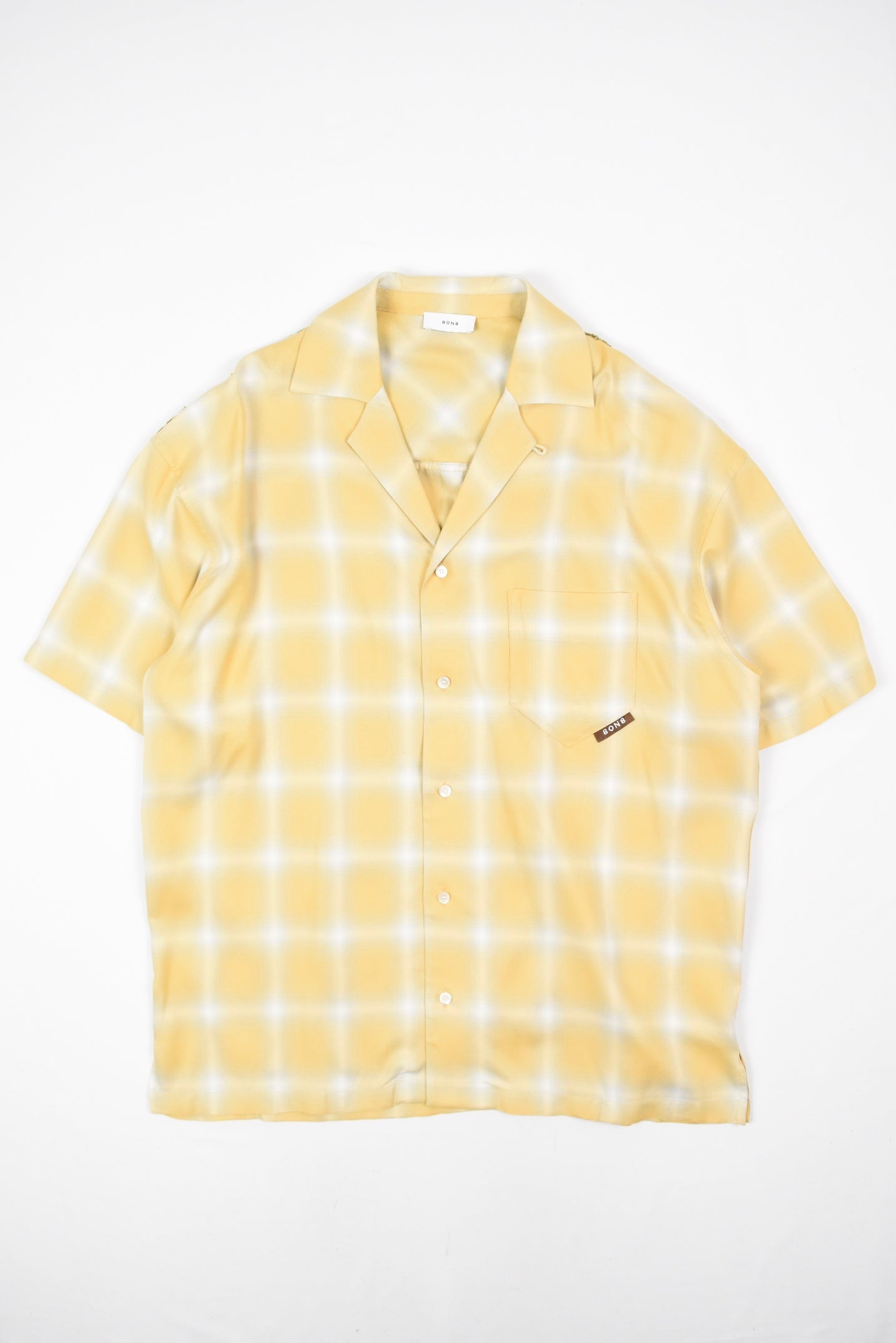 Patched Plaid Shirt