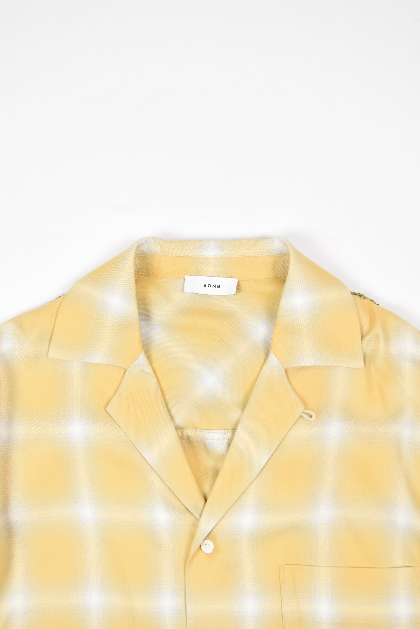 Patched Plaid Shirt
