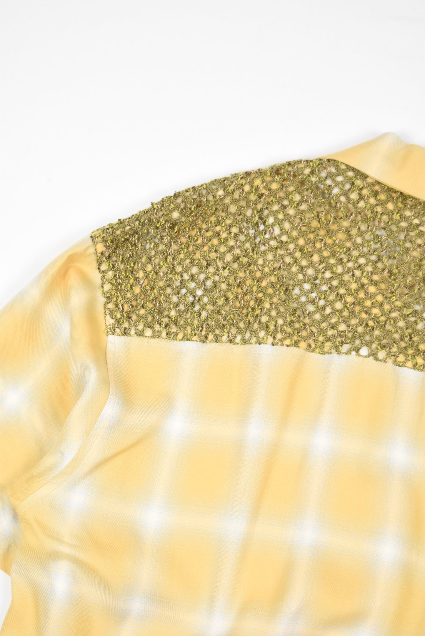 Patched Plaid Shirt