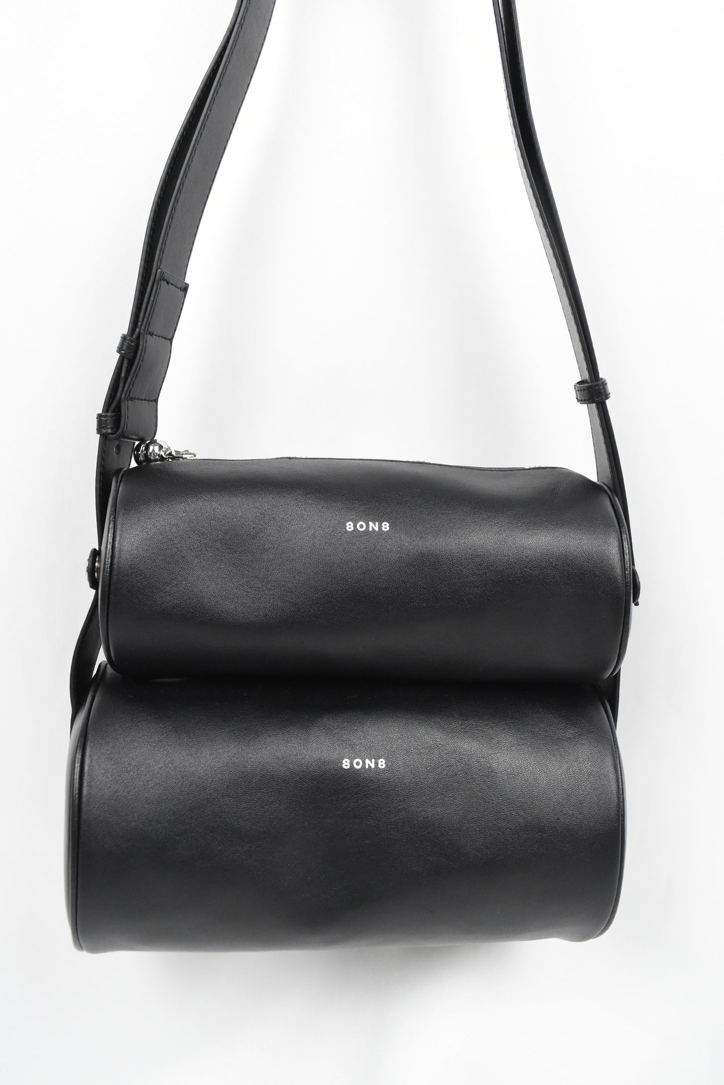 BLACK DIRTY SUEDE CANDY BAG