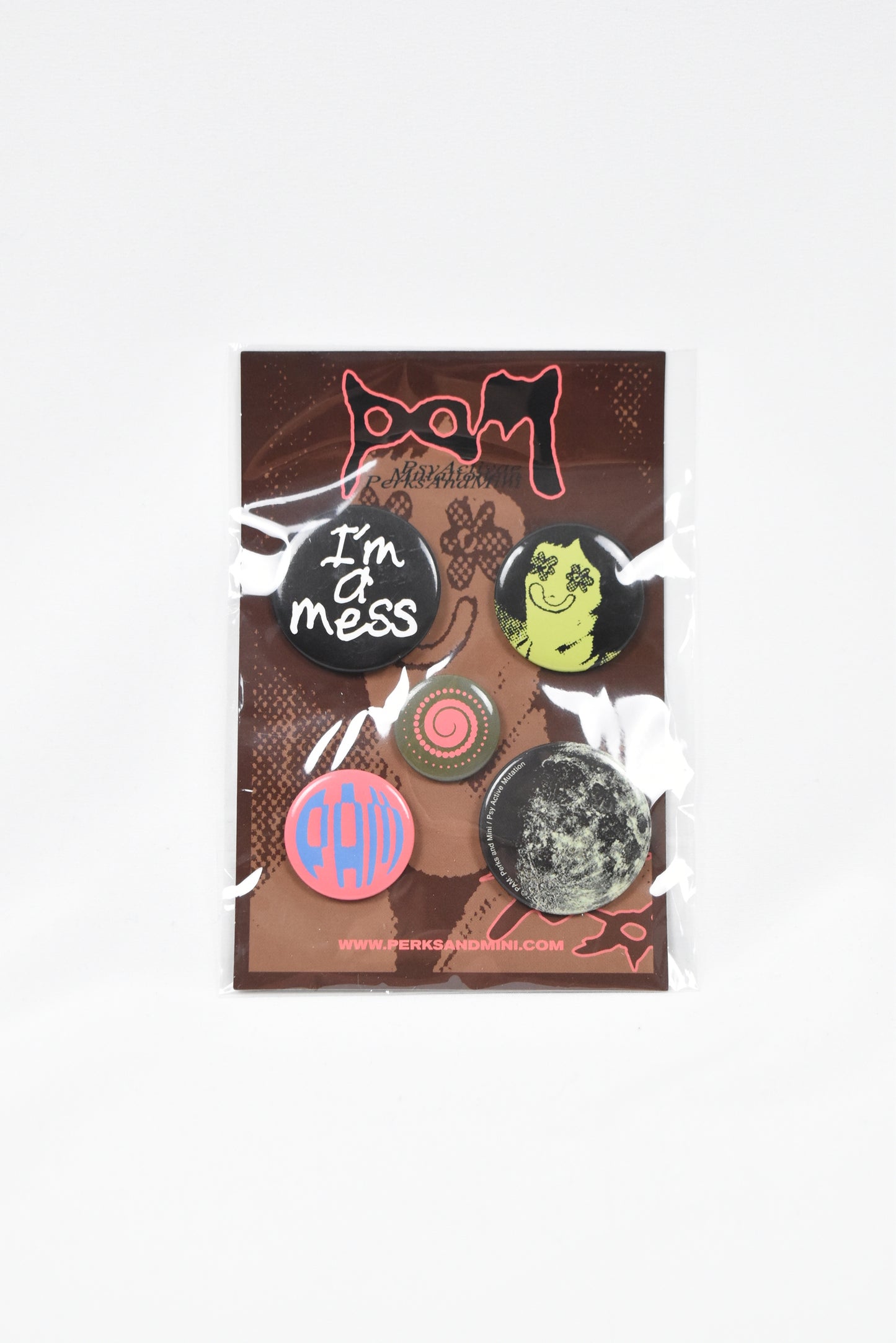 P.A.M. LUNACY - BADGE PACK