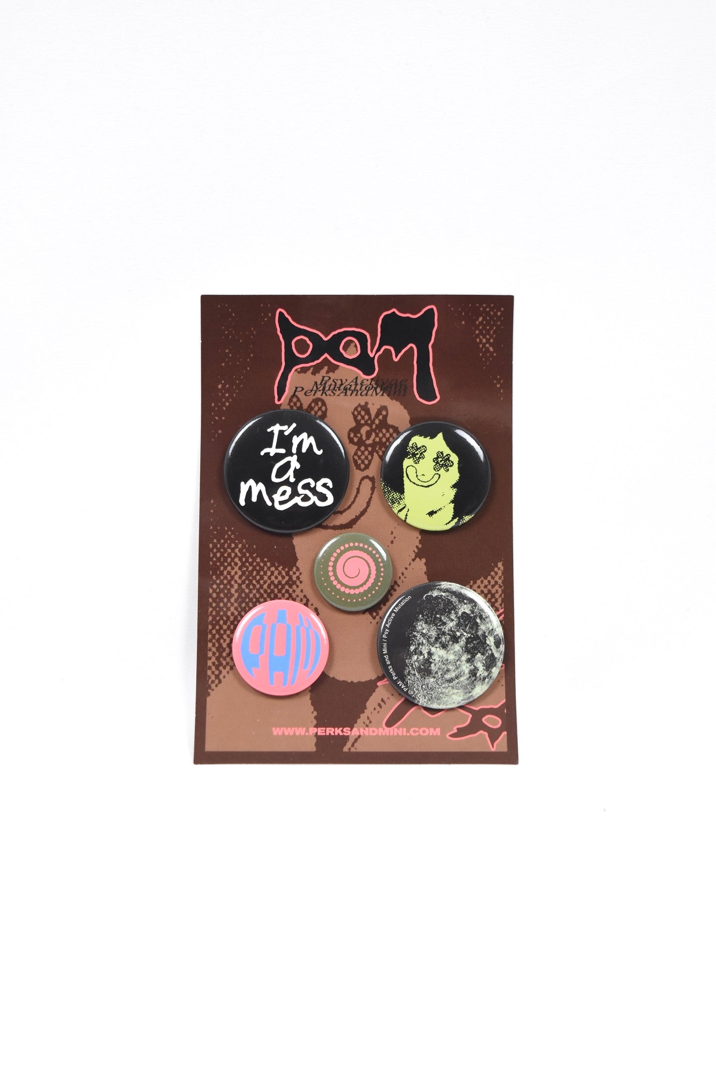 P.A.M. LUNACY - BADGE PACK