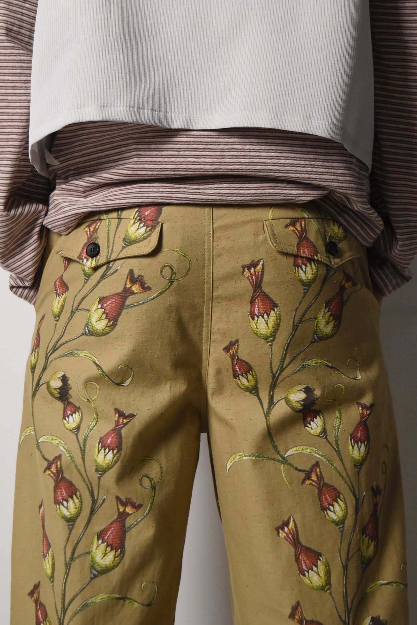 VINTAGE PRINT PANTS