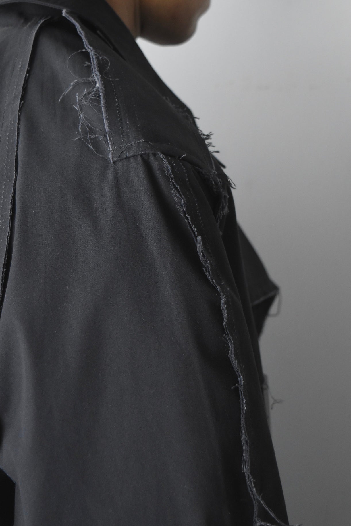 REVERSED TRENCH COAT