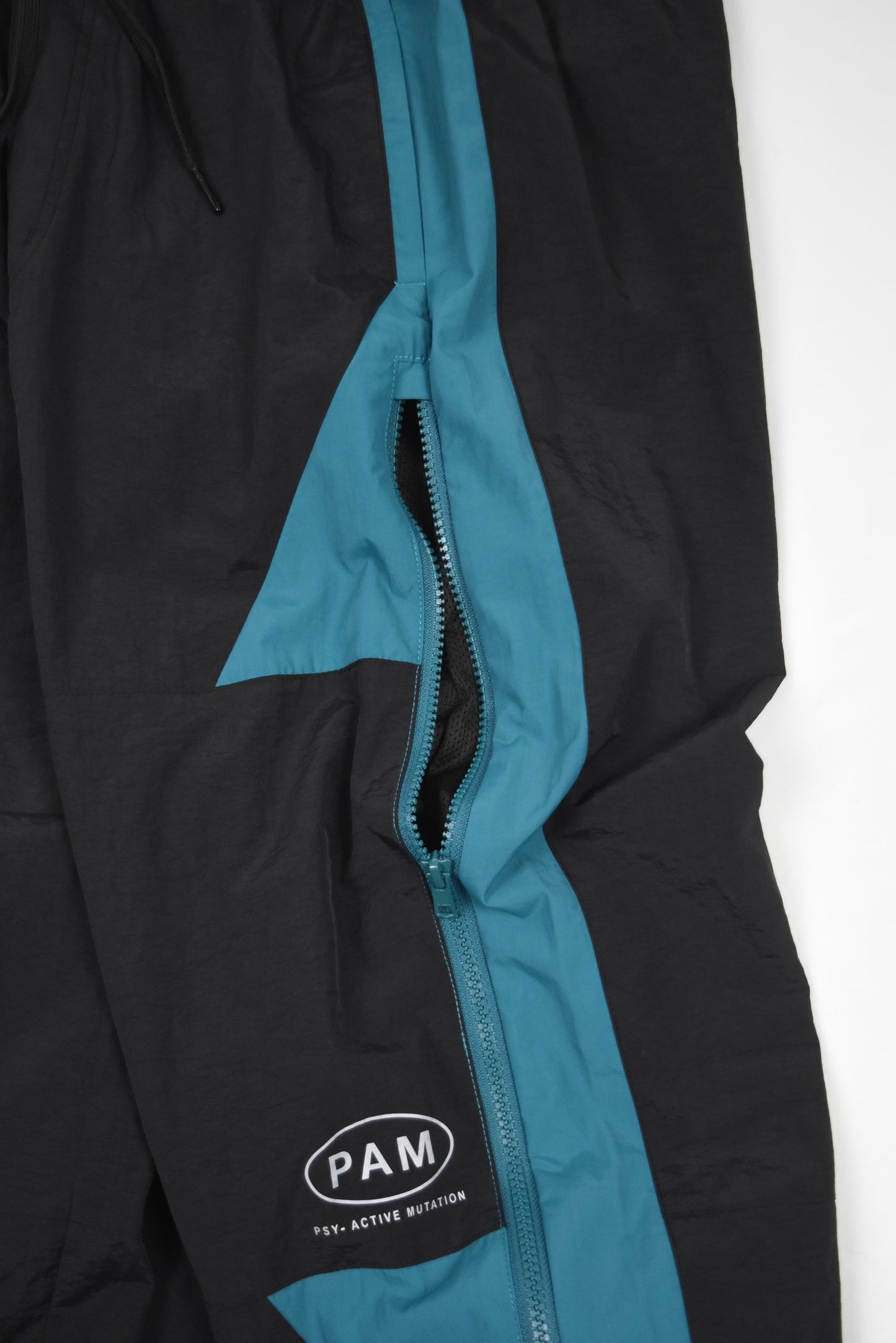 AKTIV-8 TRACKPANT -BLACK TEAL