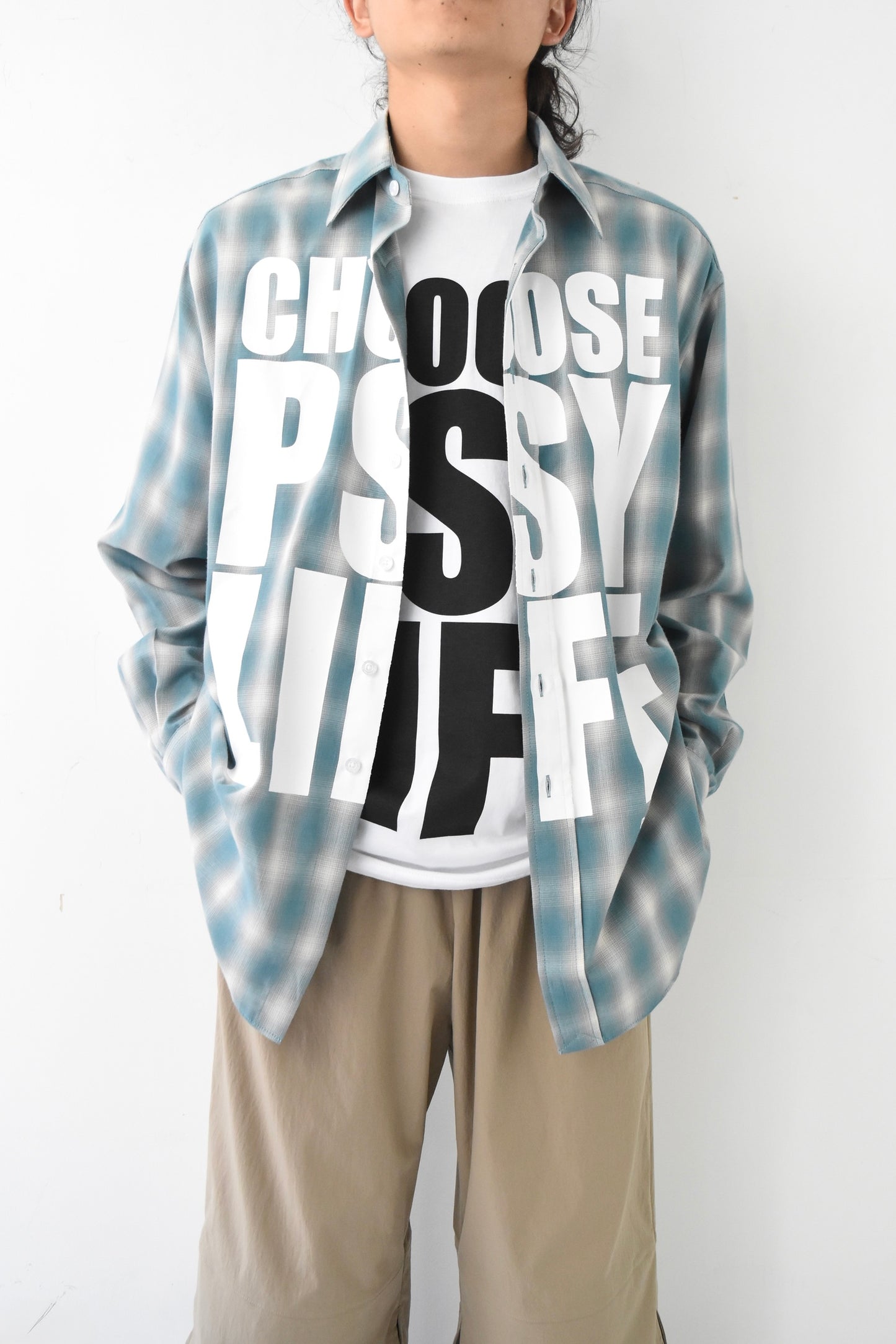 PSY 4 LIFE LS TUCKED SHIRT