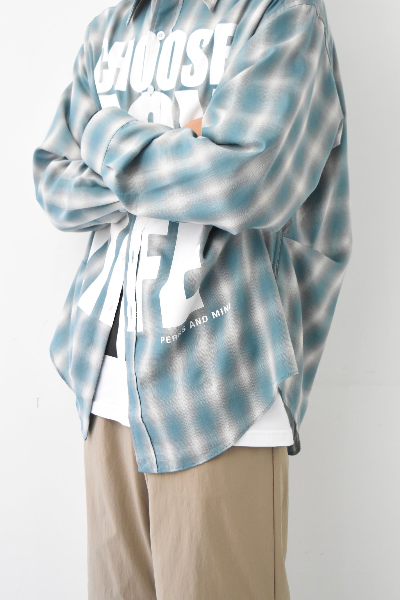 PSY 4 LIFE LS TUCKED SHIRT