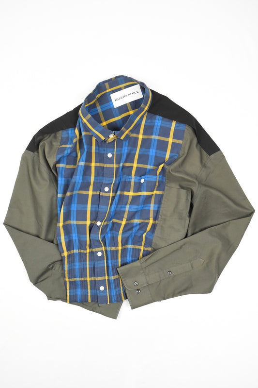 Tucked maxi shirts