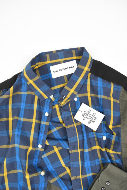 Tucked maxi shirts