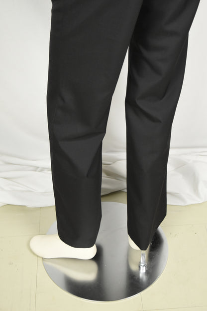 Black Multi-pocket Tailored Pants