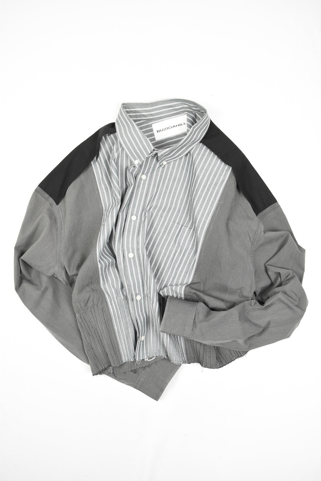 Tucked maxi shirts