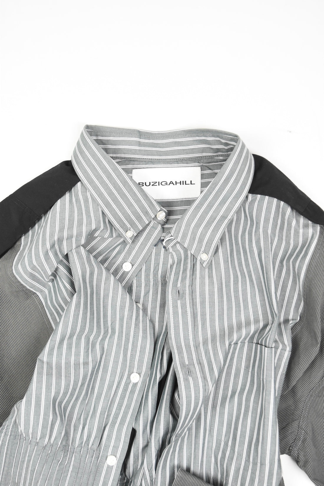 Tucked maxi shirts