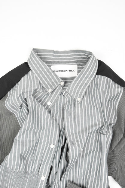 Tucked maxi shirts