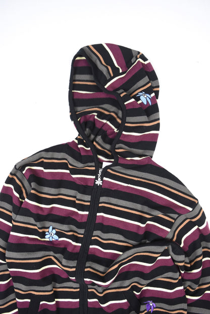 NAMES GO BY HOODED ZIP THRU KNIT