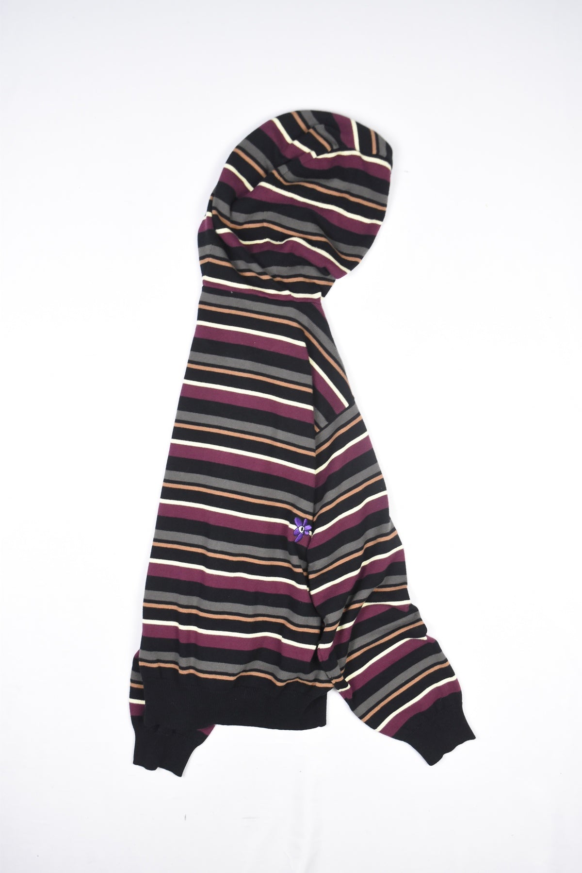 NAMES GO BY HOODED ZIP THRU KNIT