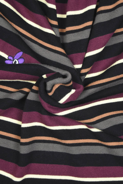 NAMES GO BY HOODED ZIP THRU KNIT