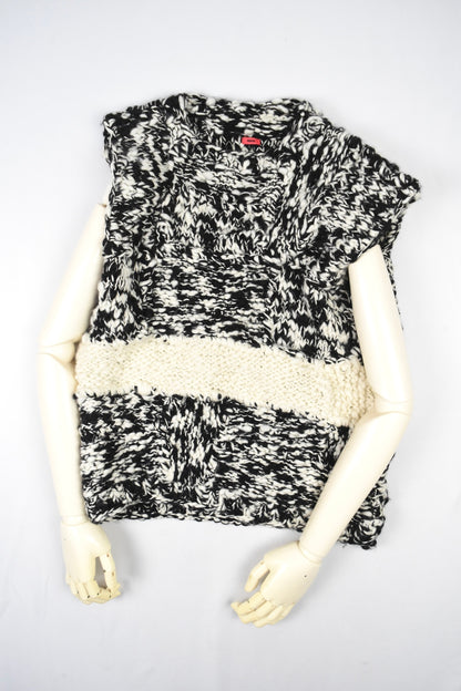 HOODED HALF COAT