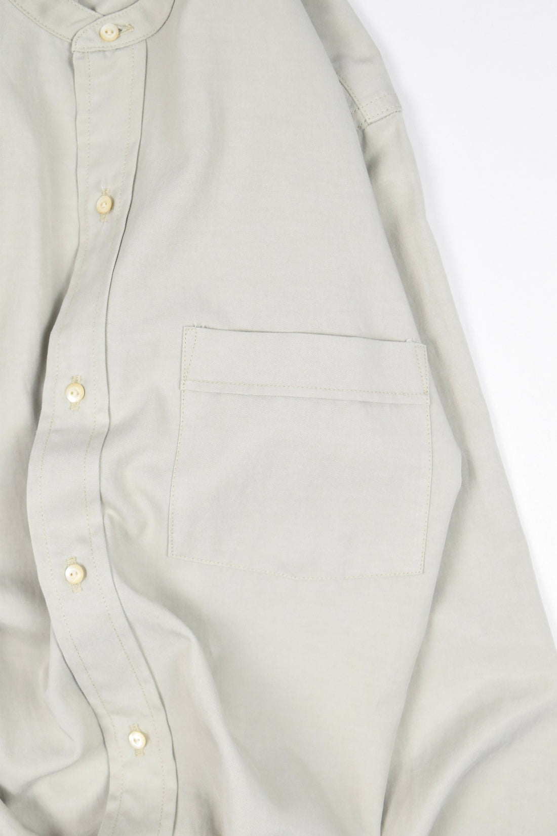 LOT.104 BAND COLLAR SHIRT
