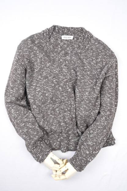 SCOLLO A V (BROWN & WHITE)