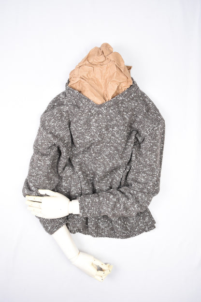 SCOLLO A V (BROWN & WHITE)