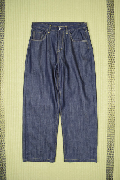 Natural Indigo Selvedge Denim Pants