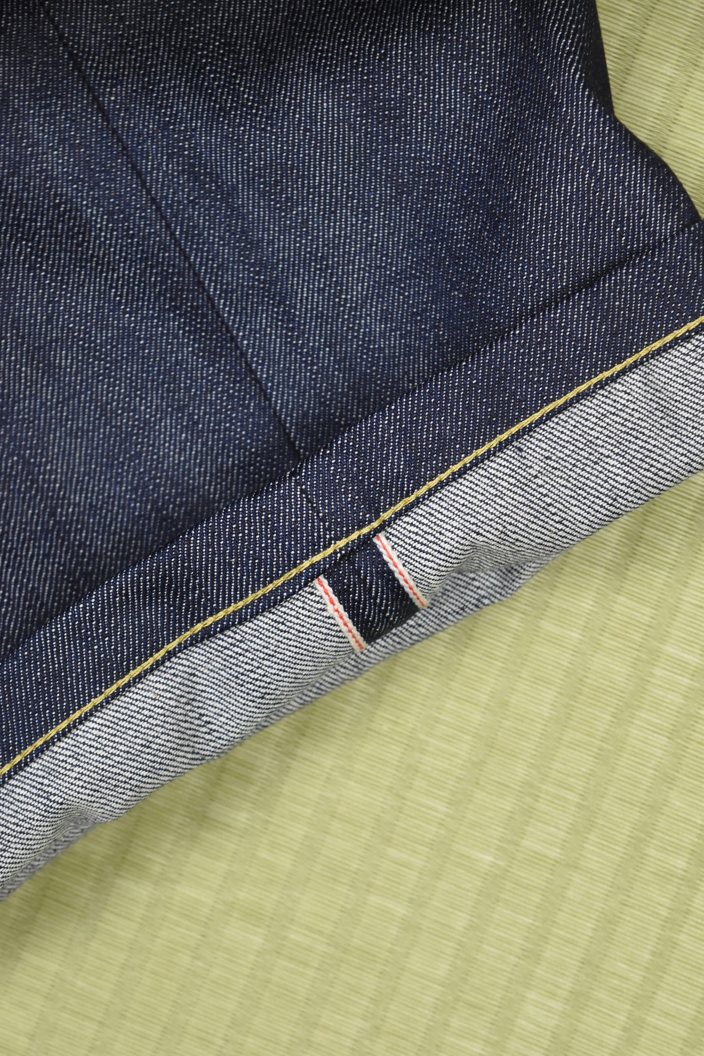 Natural Indigo Selvedge Denim Pants