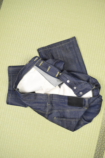 Natural Indigo Selvedge Denim Pants