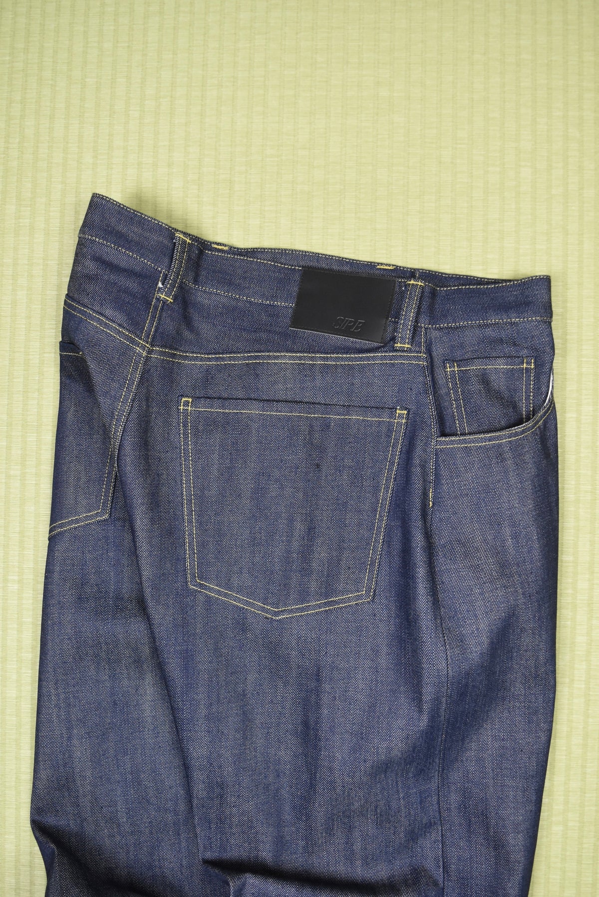 Natural Indigo Selvedge Denim Pants