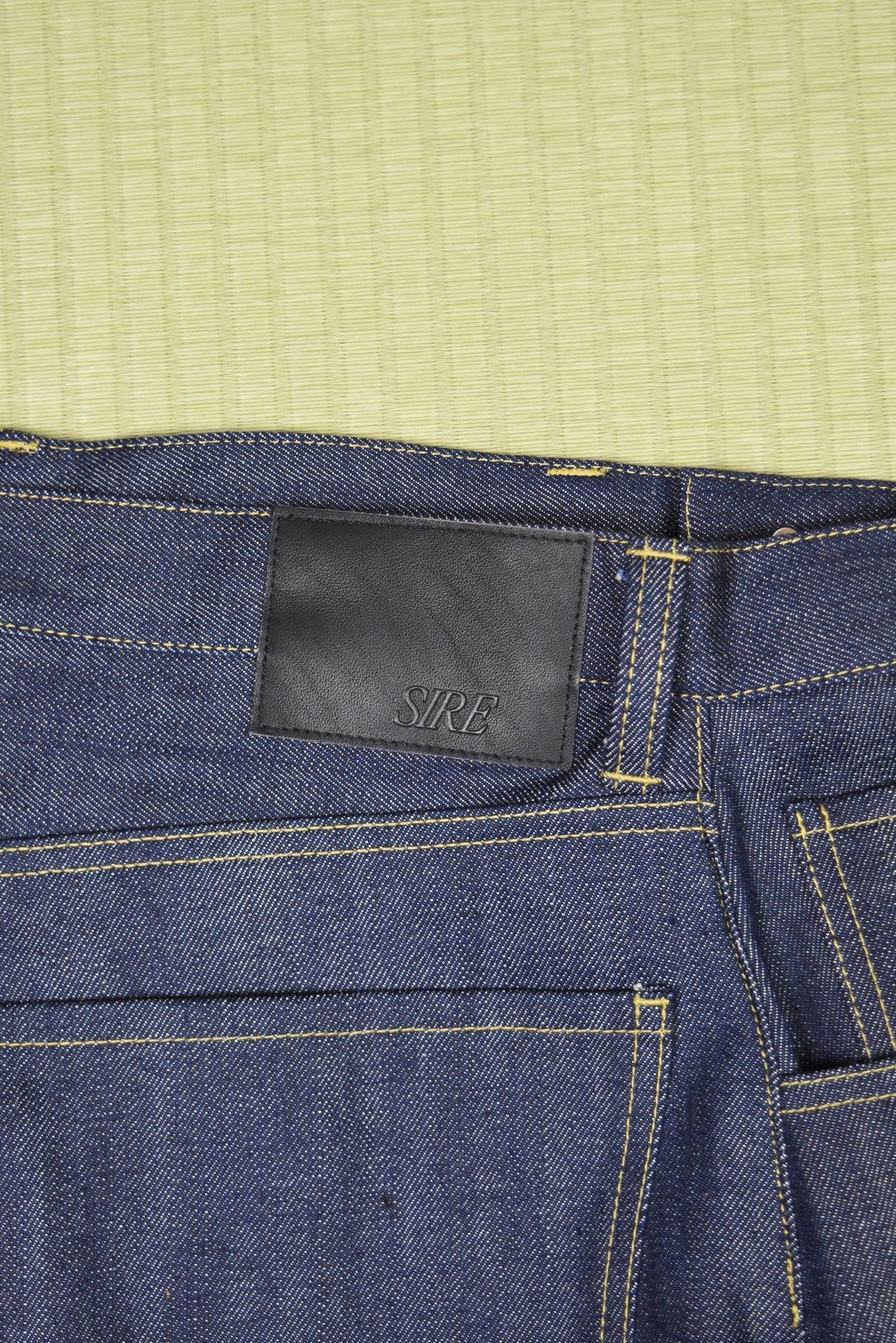 Natural Indigo Selvedge Denim Pants