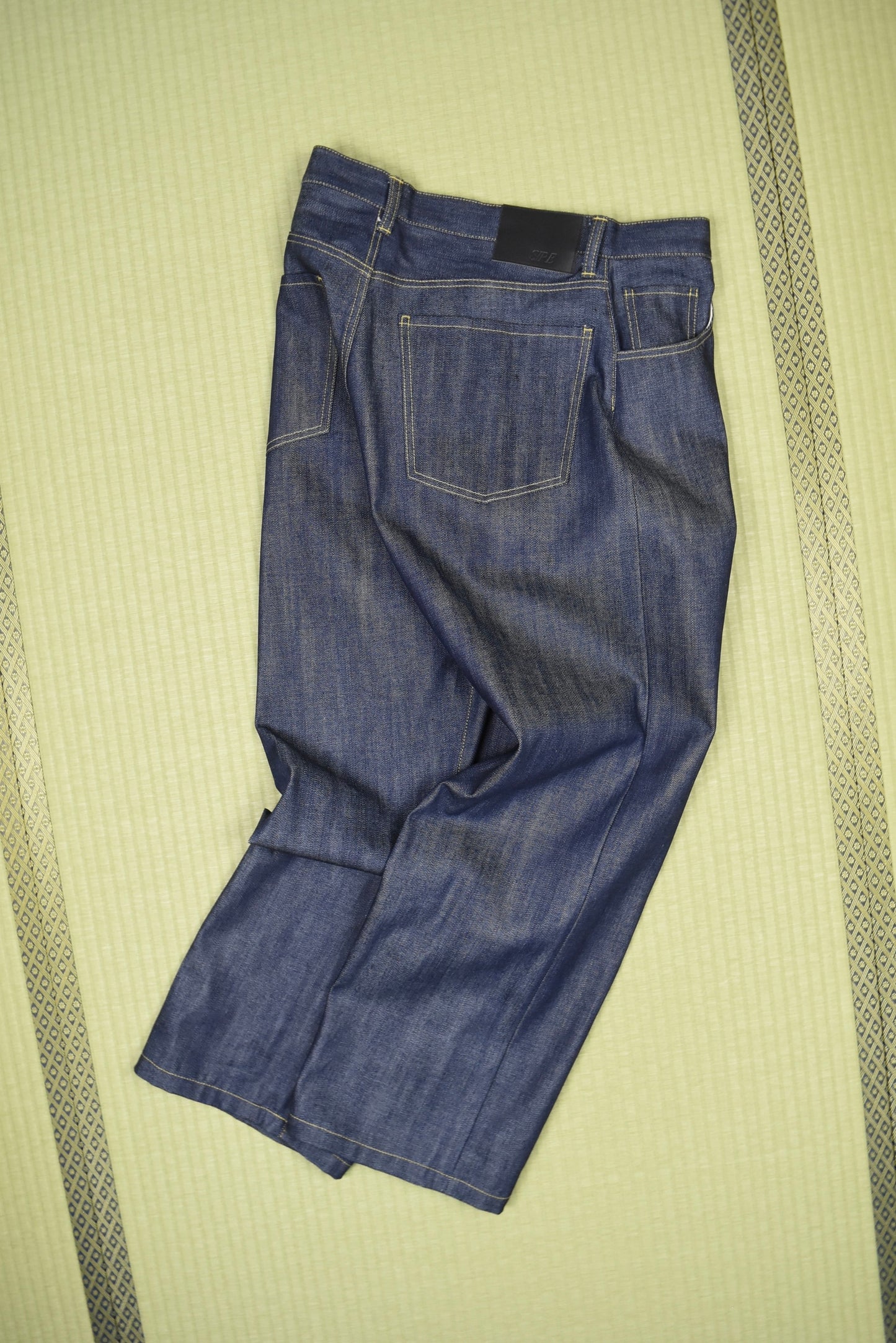 Natural Indigo Selvedge Denim Pants