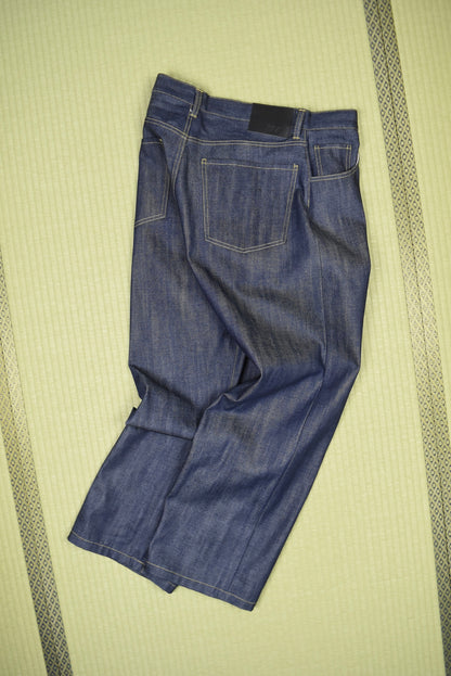 Natural Indigo Selvedge Denim Pants