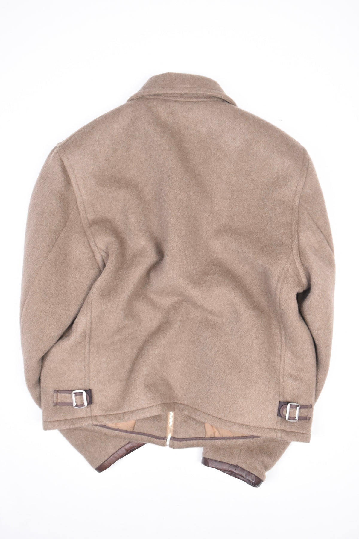 LOT.332 LEATHER-PIPED CUFF SPORTS JACKET