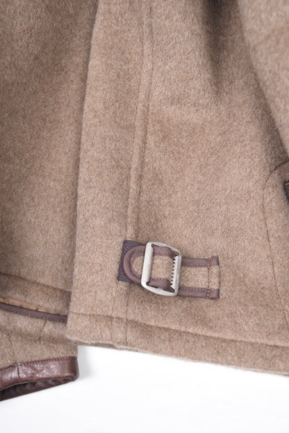 LOT.332 LEATHER-PIPED CUFF SPORTS JACKET