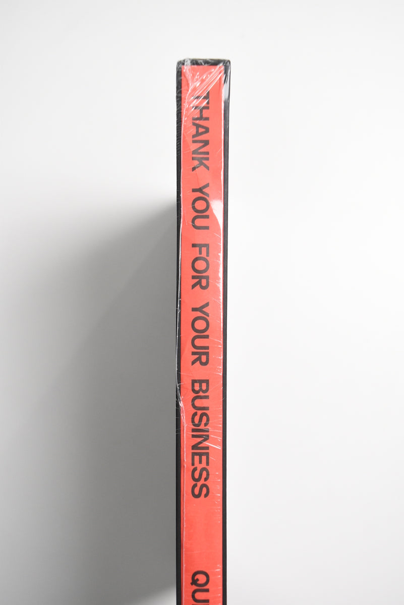 THANK YOU FOR YOUR BUSINESS by Quentin de Briey [SPECIAL EDITION]