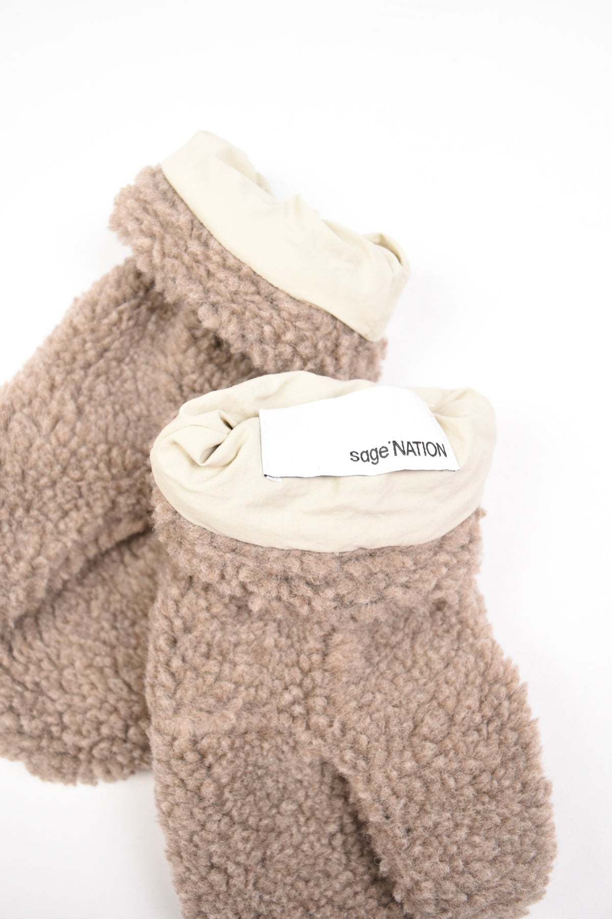 MITTENS SHERPA
