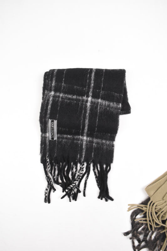 ESTATE SCARF [Blk Fuz]